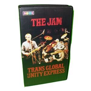 The Jam VHS Trans Global Unity Express 1982 Video Tape PAL New Wave Punk Mod
